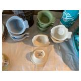 Pfaltzgraff Fish Butter Bowls