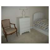 Twin Bed, Chair, Chest