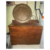 Large Tray & Wooden Chest