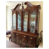 Queen Anne Style China Cabinet,
