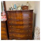 Duncan Phyfe Style Chest of Drawers,
