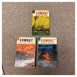 “Combat” Set of 3 Paperback Books,