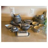 Currier & Ives Type Dishes