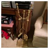 Brass Fireplace Utensils