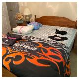 Maple Night Stand, Maple Double Bed,