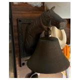 Cast Iron Horse Head Bell