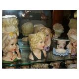 Beautiful Head Vases