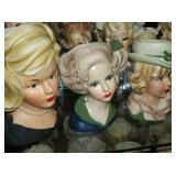 Beautiful Head Vases