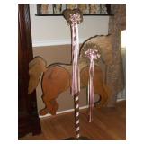 Wooden Carousal Horse