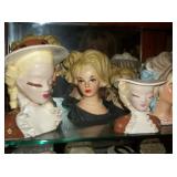 Beautiful Head Vases