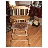Wooden High Chair