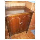 Old Record Cabinet