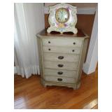 Small Cabinet & Clock