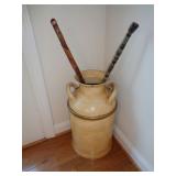 Milk Can & canes