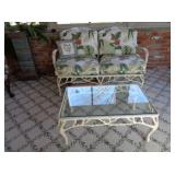 Patio Love Seat & Table