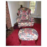 Wing Back Chair 1 0f 2