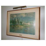 Framed Monet Print