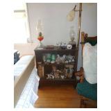 Small Glass Front Cabinet