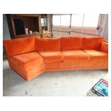 Forecast Furniture Orange Sofa