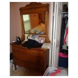 2 over 2 Oak Dresser