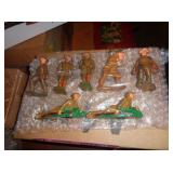 WWI Style Metal Toy Soldiers