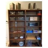 2 Book Shelves & Misc.