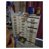 30 Drawer Metal Shelving Unit