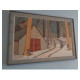 Hand Crafted Wooden Picture