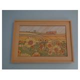 Hand Crafted Wooden Picture