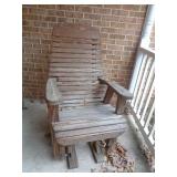 Wooden Porch Chair