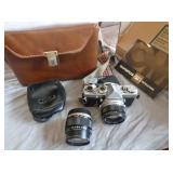 OLYMPUS OM-1 & CASE
