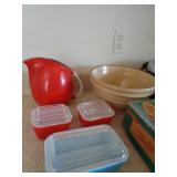Hall, Bowl, Pyrex