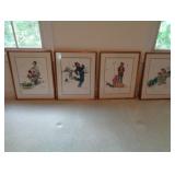 Framed Norman Rockwell Prints