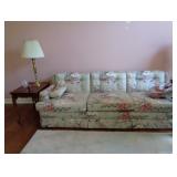 Sofa, Lamp, End Table