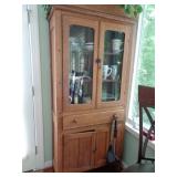 Small Oak China Cabinet