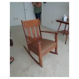 Oak Rocker