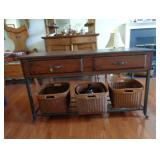 Sofa Table/Baskets