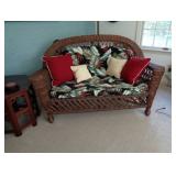 Wicker Love Seat