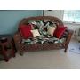 Wicker Love Seat