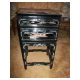 Oriental nesting tables