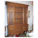 Glass front china cabinet