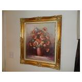 Floal Picture In Gulid Frame
