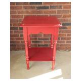 little red table