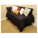 3 twin mattresses with covers