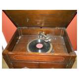 antique phonograph