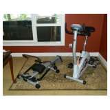 exercise rowing machine and bike