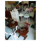 View of a few smalls in garage