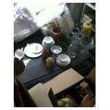 Few Pieces Of Glassware