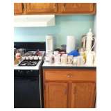 Kitchen Has Cups, Pitcher Etc.
