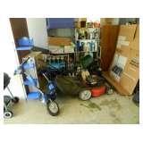 Garage Stuff and Mower